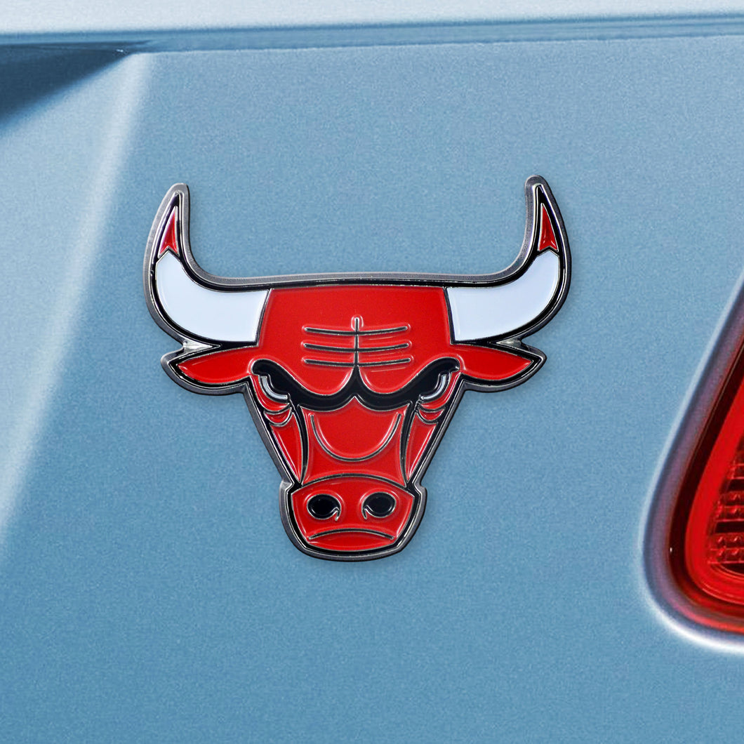 Chicago Bulls Color Auto Emblem