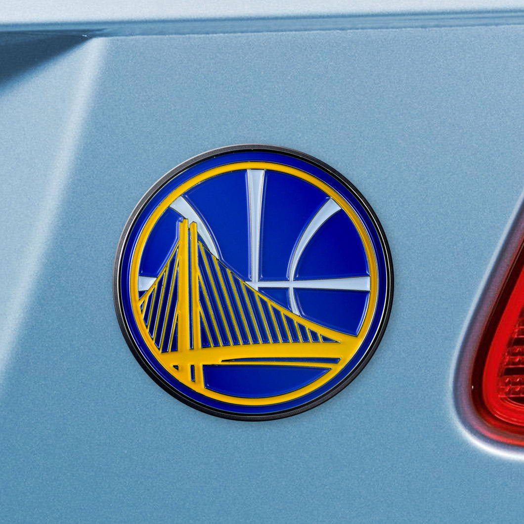 Golden State Warriors Color Auto Emblem
