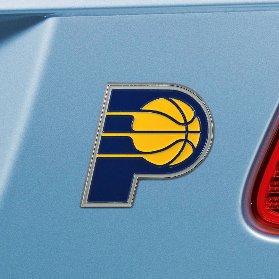 Indiana Pacers Color Auto Emblem