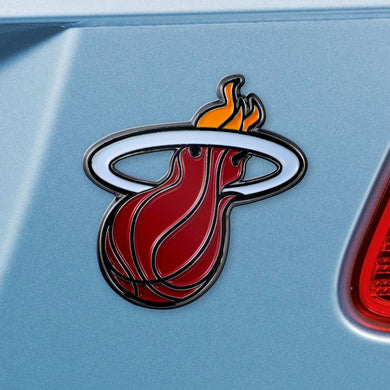 Miami Heat Color Auto Emblem