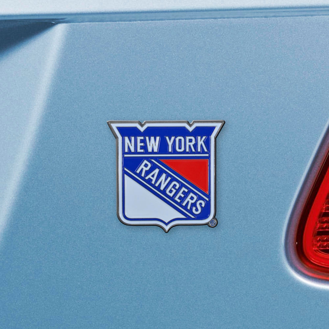 New York Rangers Color Auto Emblem