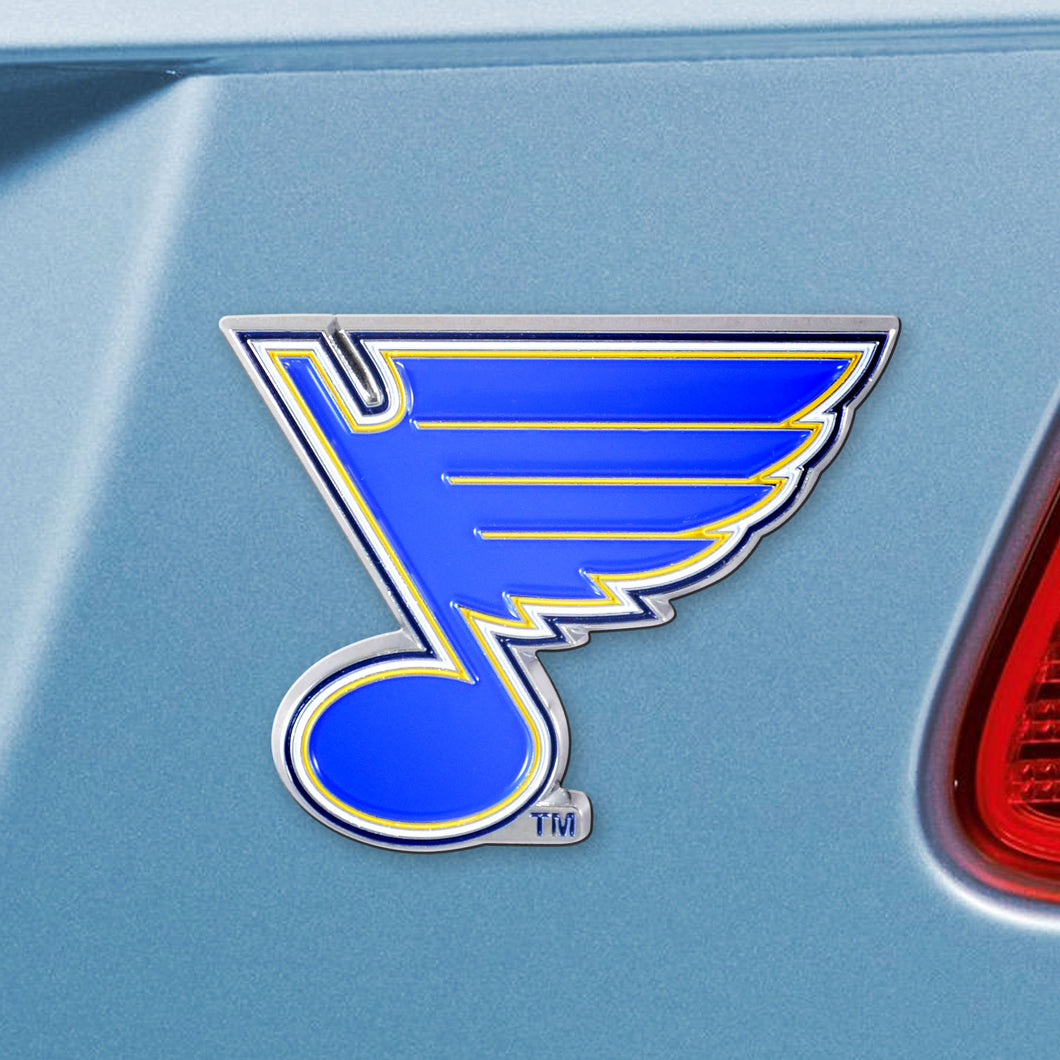 St. Louis Blues Color Chrome Auto Emblem