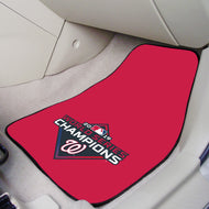 Washington Nationals 2019 World Series Champions Carpet Car Mat Set