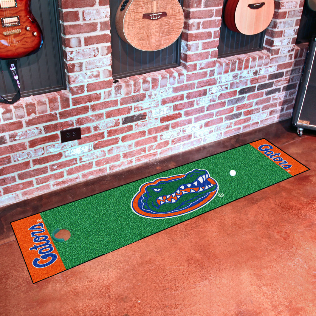 Florida Gators Script Putting Green Mat - 18