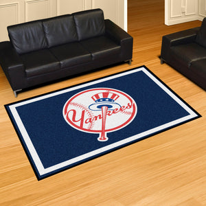 New York Yankees Plush Rug - 5'x8'