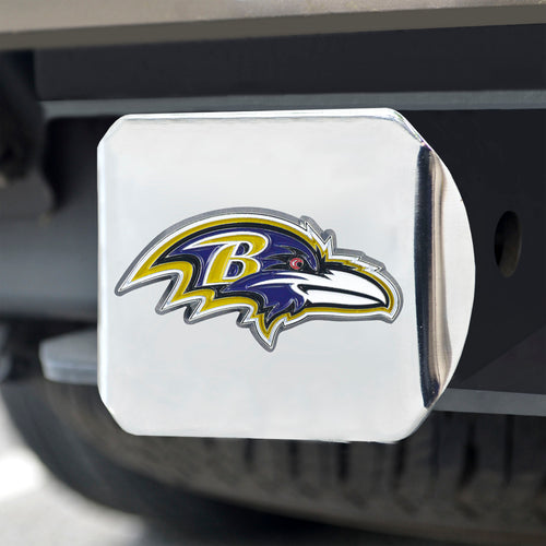 Baltimore Ravens  Color Chrome Hitch Cover