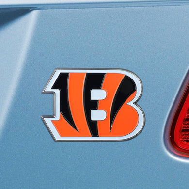 Cincinnati Bengals Color Chrome Auto Emblem 