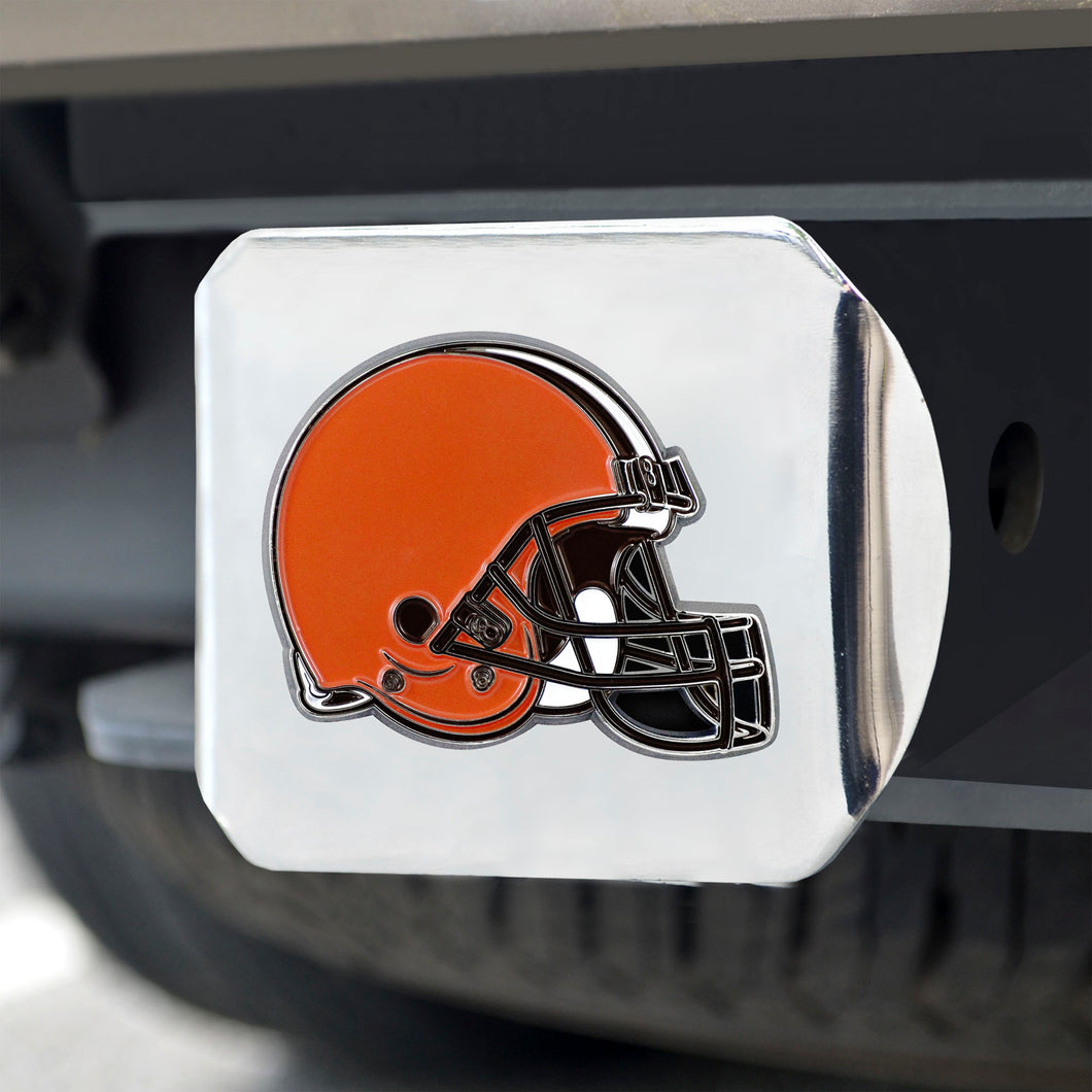Cleveland Browns Color Chrome Hitch Cover
