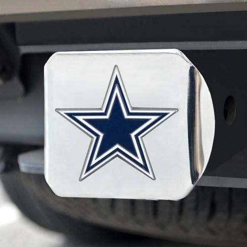 Dallas Cowboys Color Chrome Hitch Cover