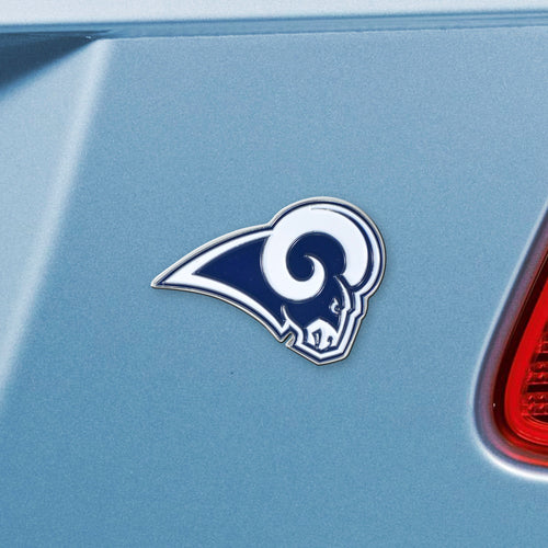 Los Angeles Rams Color Chrome Auto Emblem