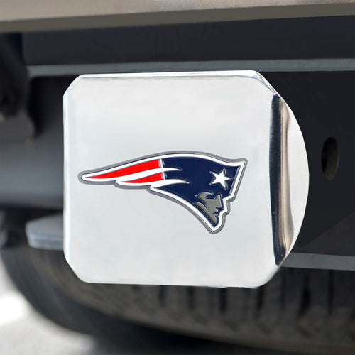 New England Patriots Color Chrome Hitch Cover