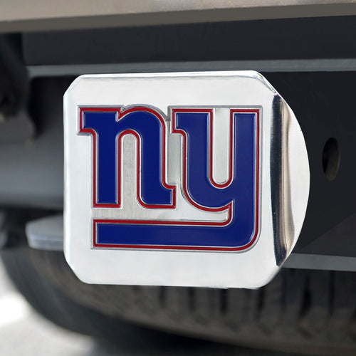 New York Giants Color Chrome Hitch Cover