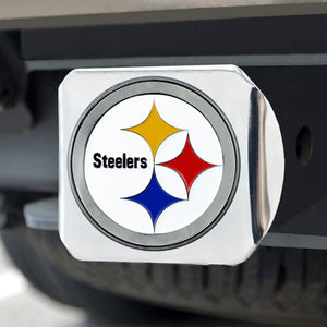 Pittsburgh Steelers Color Chrome Hitch Cover