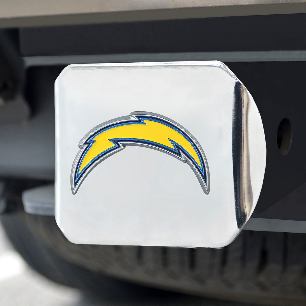 Los Angeles Chargers Color Chrome Hitch Cover