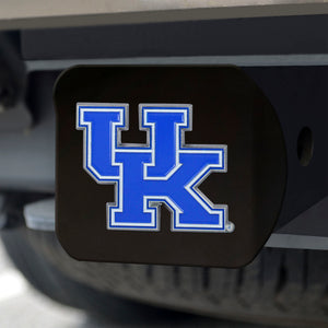 Kentucky Wildcats Color Emblem On Black Hitch 