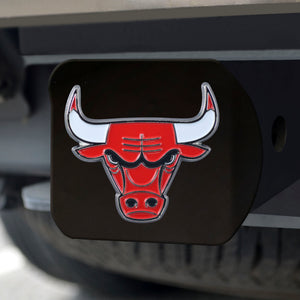 Chicago Bulls Black Color Hitch Cover 