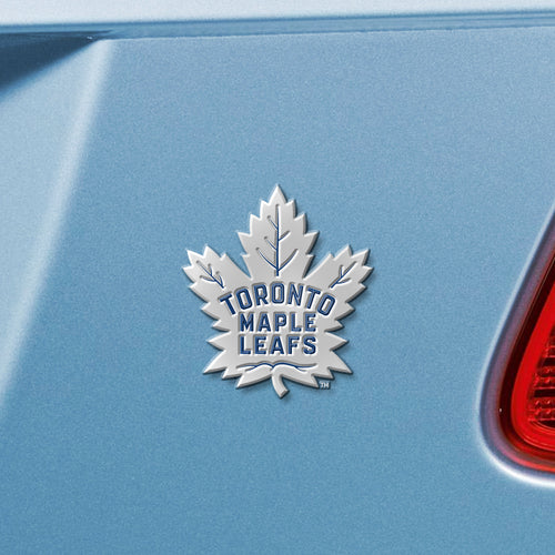 Toronto Maple Leafs Color Chrome Auto Emblem