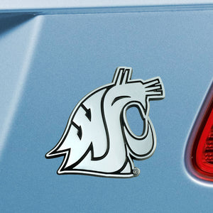 Washington State Cougars Chrome Auto Emblem