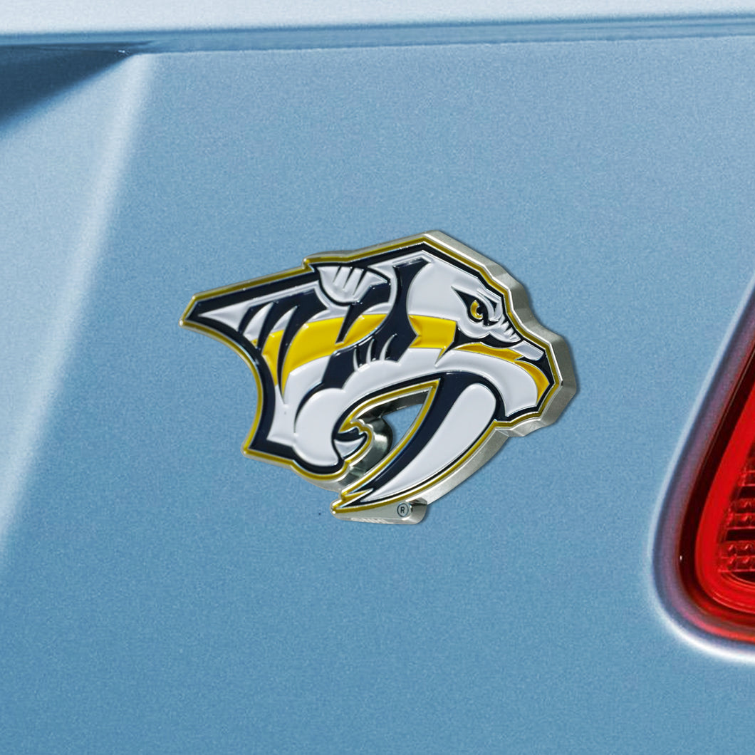 Nashville Predators Color Auto Emblem