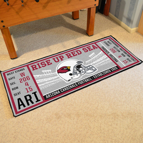 Arizona Cardinals Football Ticket Runner - 30