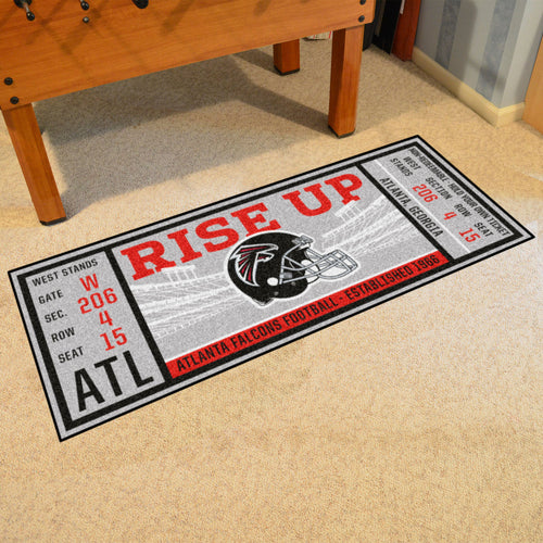 Atlanta Falcons Football Ticket Runner - 30