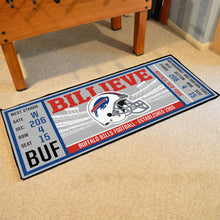 Buffalo Bills Football Ticket Runner - 30"x72"