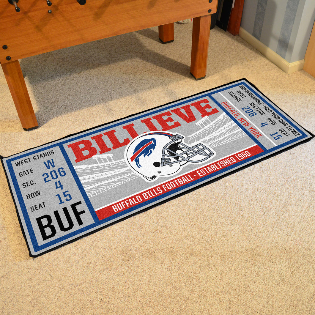 Buffalo Bills Football Ticket Runner - 30