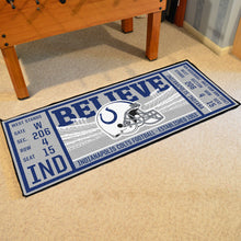 Indianapolis Colts Football Ticket Runner - 30"x72"