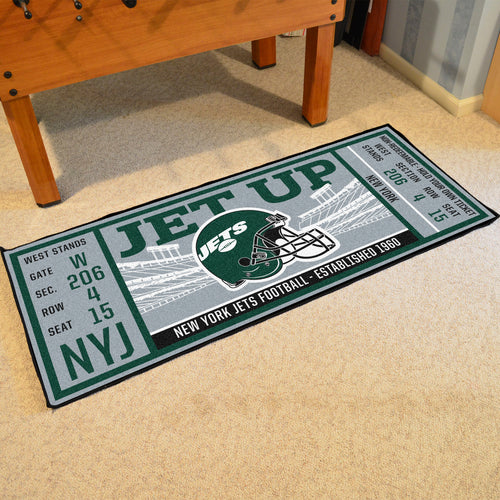 New York Jets Football Ticket Runner - 30