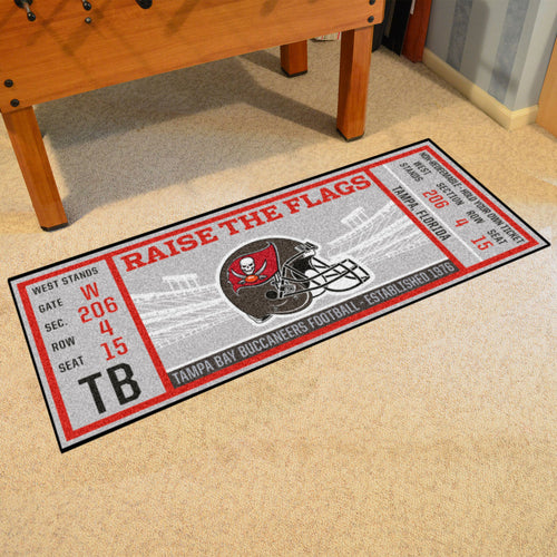 Tampa Bay Buccaneers Football Ticket Runner - 30