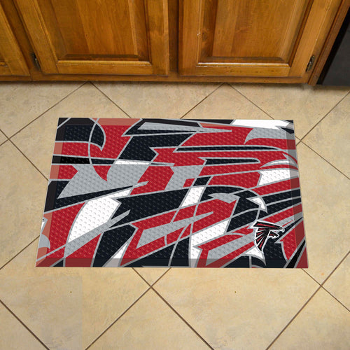 Arizona Cardinals Scraper Logo Doormat - 19