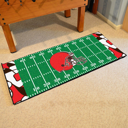 Cleveland Browns X-Fit Football Field Runner 30