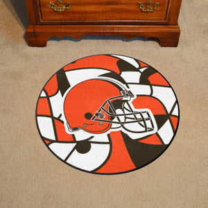 Cleveland Browns X-Fit Roundel Mat - 27"