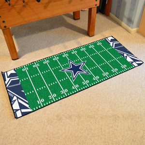 30 x 72 Green NFL Buffalo Bills Football Field Runner Mat Area