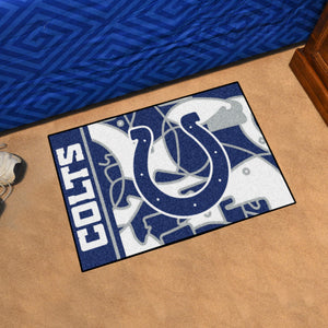 Indianapolis Colts X-Fit Starter Mat  - 19"x30"