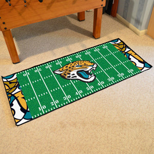 Jacksonville Jaguars X-Fit Football Field Runner 30"x72"