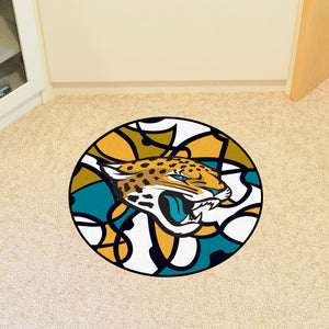 Jacksonville Jaguars X-Fit Roundel Mat - 27"