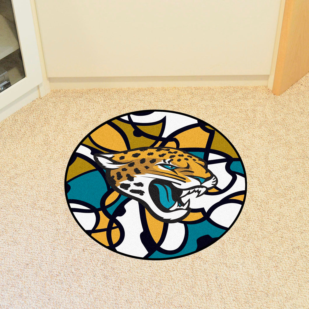 Jacksonville Jaguars X-Fit Roundel Mat - 27