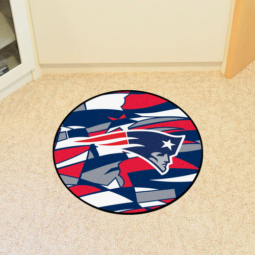 New England Patriots X-Fit Roundel Mat - 27