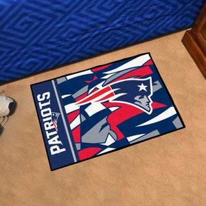 New England Patriots X-Fit Starter Mat  - 19"x30"