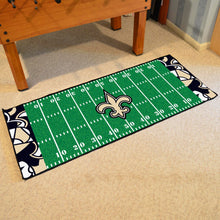 New Orleans Saints X-Fit Football Field Runner 30"x72"