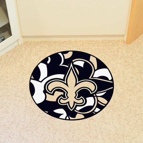 New Orleans Saints X-Fit Roundel Mat - 27