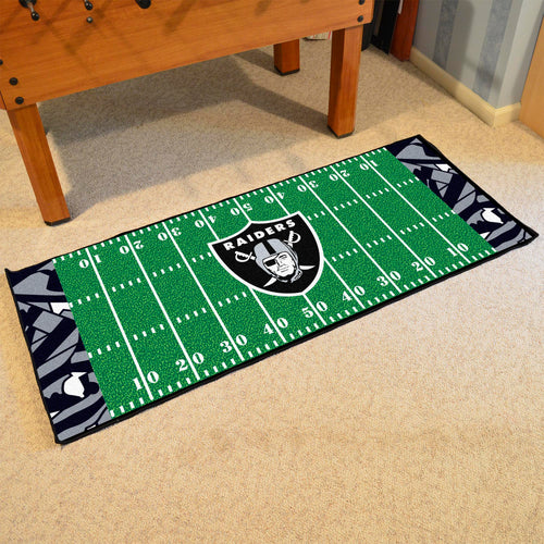 Las Vegas Raiders X-Fit Football Field Runner 30