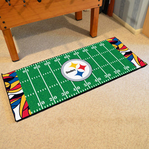 Pittsburgh Steelers X-Fit Football Field Runner 30"x72"