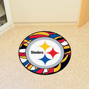 Pittsburgh Steelers X-Fit Roundel Mat - 27"