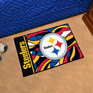 Pittsburgh Steelers X-Fit Starter Mat  - 19"x30"