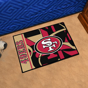 San Francisco 49ers X-Fit Starter Mat  - 19"x30"