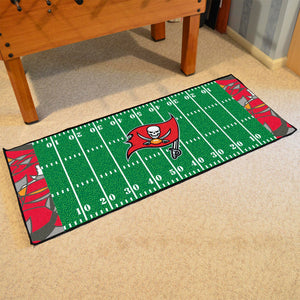 30 x 72 Cincinnati Bengals Ticket Rectangle Runner Mat - Floor