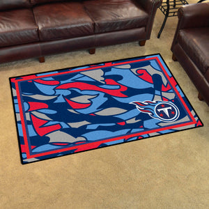 Tennessee Titans Quick Snap Ultra Plush Area Rugs -  4'x6' 