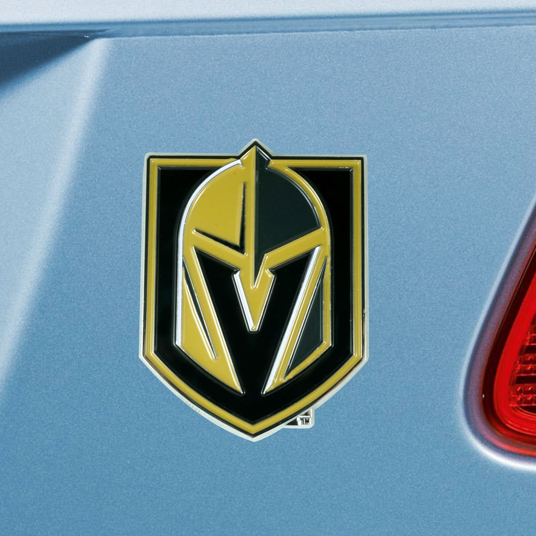 Vegas Golden Knights Color Chrome Auto Emblem